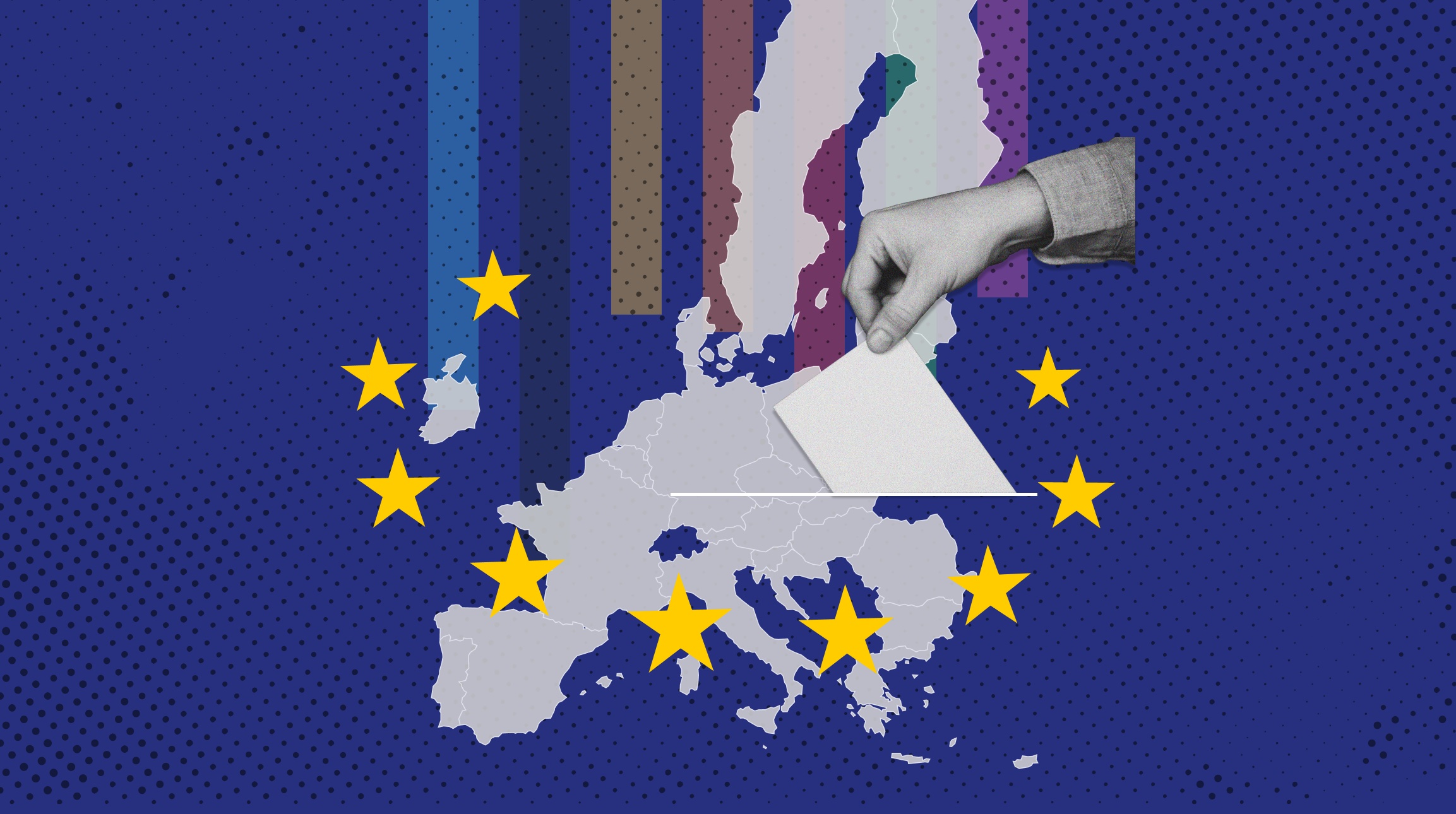 Europawahl 2024 Alle Ergebnisse nach EULändern auf einer Karte