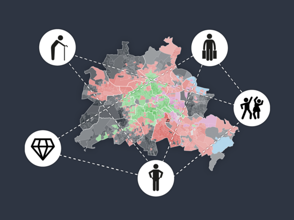 Wahl Berlin 2023 Karte